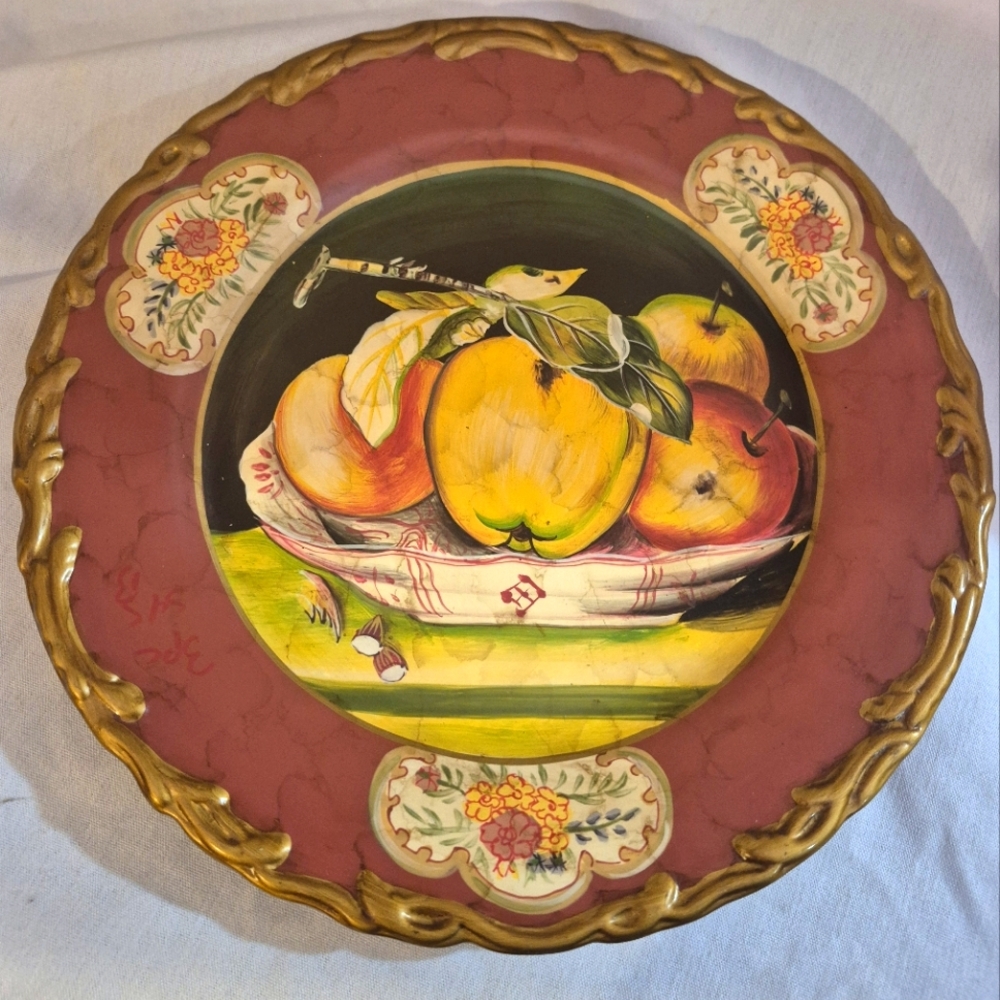 Raymond Waites Fruit Plates Set of 3